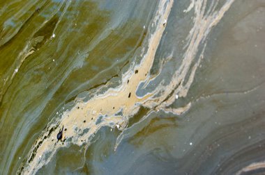 Doku, arka plan, desen. Kirli su havuzu