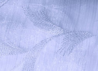 Doku, arka plan, desen. Tül pastel tonları. Mor katlanmış dantel kapatın. Arka plan olarak pastel mor buruşuk tül. Makro görünümü dikiş elbise. Saf düğün Tekstil.