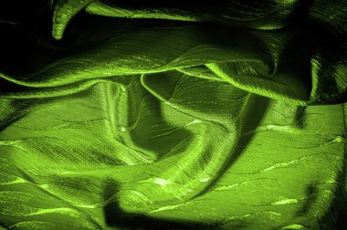 ipek kumaş kumaş yeşil renk bir kalıptır kesinlikle bu yeşil soyut lamine ipek kumaş görülmeye değerdir benzersiz bir detay konu! Yumuşak ipek lamine kaplama parlak bir görünüme sahip