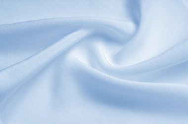 Doku arka plan deseni. Mavi ipek kumaş. Portre sakinleştirmek mavi ipek kumaş. Reklam alanı. Pürüzsüz zarif mavi ipek düğün arka plan olarak kullanılabilir.