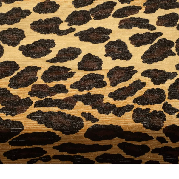 Szövet Szerkezete Árnyékos Leopard Alatt Textil Szövet Anyag — Stock Fotó