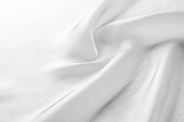 Background Texture Pattern Fabric White White Silk Fabric Background Elegant — Stock Photo, Image