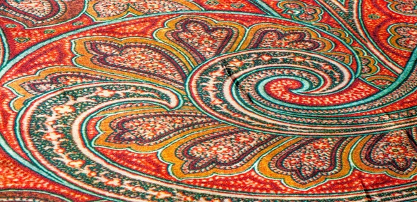 Ткань шелковая текстура, цвет, абстракция — стоковое фото