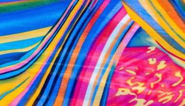 İpek kumaş dokusu, soyut desen