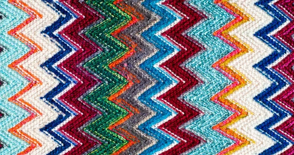 Texture laine tissu Missoni — Photo