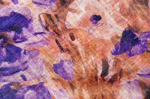 Doku arka planı, desen. Bir tabl üzerine yığılmış farklı kumaşlar