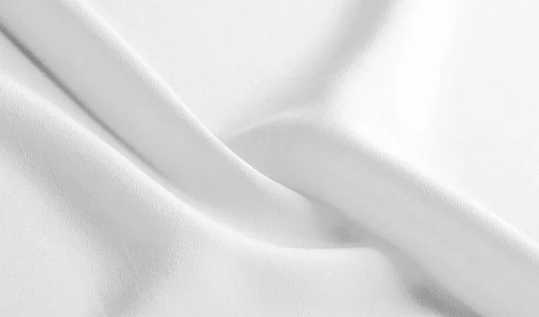Obraz. Tekstura, tło. Biała, szara tkanina jedwabna. Ten Luxur — Zdjęcie stockowe