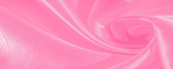 Textura de la imagen Hermosa seda rosa crepé porcelana, creado esp — Foto de Stock