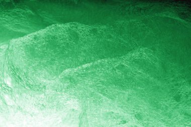 Örgü yeşilli kumaş. Sizin için ruhani parlaklık bir çizgi ekleyin