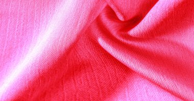 Arka plan desen doku duvar kağıdı, kırmızı pembe ipek kumaş. 