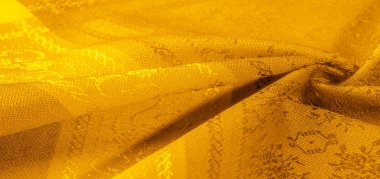doku arka plan deseni. sarı kumaş. Bu, 