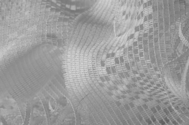 Doku, arka plan, desen. Beyaz tül. Bu olağanüstü n ekleyin