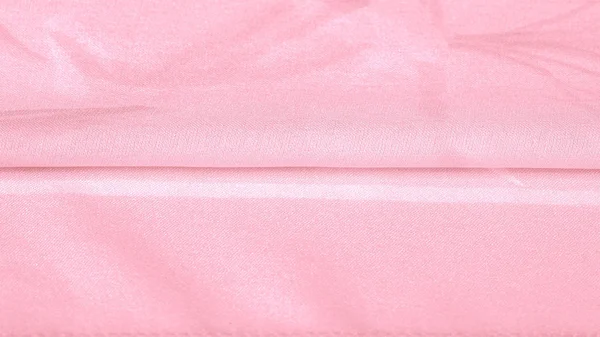 Textúra, háttér, minta, selyem szövet, rózsaszín. Projektorok — Stock Fotó