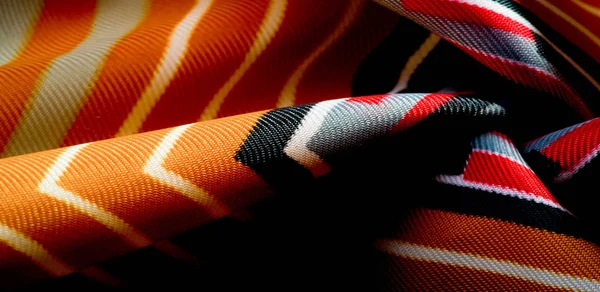 Texture  pattern. silk fabric in geometric abstract forms. Scree — Stock Photo, Image