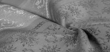 doku arka plan deseni. siyah ve beyaz kumaş. Bu avai