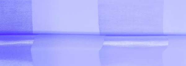 Υφή, φόντο, μπλε μετάξι ριγέ ύφασμα με ένα μεταλλικό SH — Φωτογραφία Αρχείου