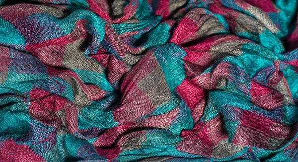 Doku Arka Plan, Kadın Eşarp Dokulu Gevrek Bez. Bir atkı