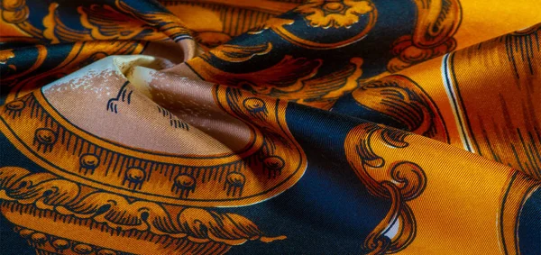 Gotik desenli ipek kumaş. Ben surround olmak için mutlu olurdu