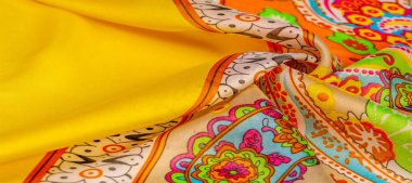 Doku, arka plan, paisley ipek kumaş, Hint temalar süslü t