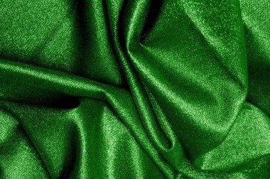 Doku, arka plan, desen. Kumaş Koyu yeşil kaplamalı wi