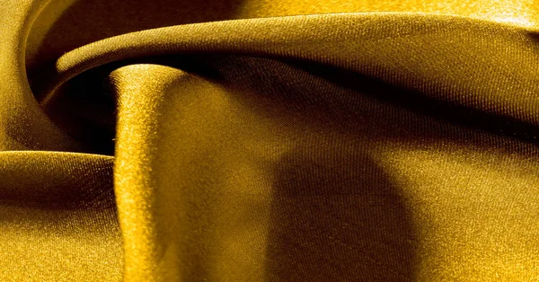 Фон, узор, текстура, обои, желтая шелковая ткань. Добавить — стоковое фото