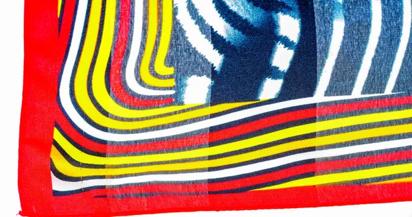 Struktura textury, hedvábná látka, africké motivy, tisk na tkaniny — Stock fotografie
