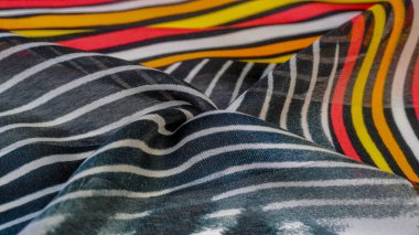 Doku deseni, ipek kumaş, Afrika temaları, kumaş üzerine baskı