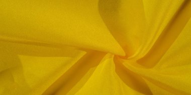 Doku arka plan deseni, sarı kumaş ipek. Krep sain o