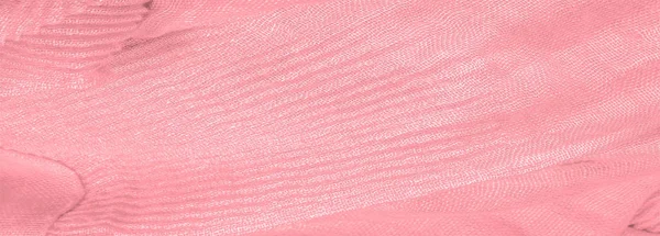 Texture, background, pattern, pink silk corrugated crushed fabri — Stock Photo, Image