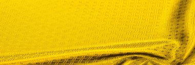 Arka plan dokusu, desen. Sarı, hardal ipek kumaş ile bir 