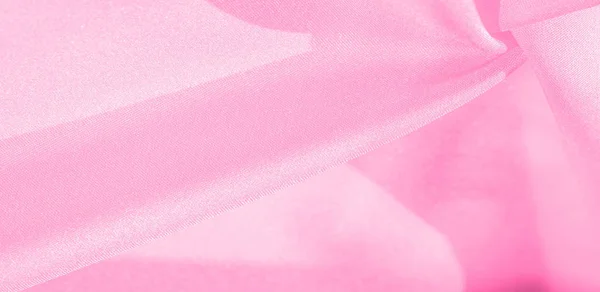 Текстура, фон, узор, розовая шелковая ткань. Этот шелк является инк — стоковое фото
