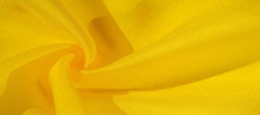Doku arka plan deseni, sarı kumaş ipek. Krep sain o