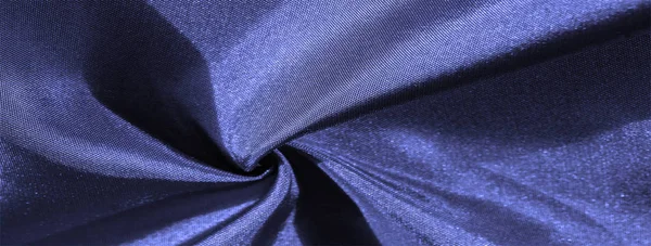 postcard background texture, silk fabric deep blue, Bondi blue,