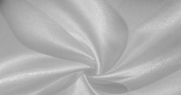 Textura Bela porcelana crepe branco de seda, criado especialmente — Fotografia de Stock