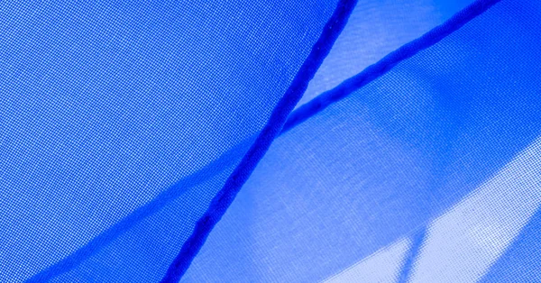Textura, fundo, padrão, azul ciano, tecido de seda — Fotografia de Stock