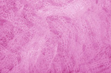 Pembe renk bir örgü kumaş. bu mikro-ince bir kafes, hangi