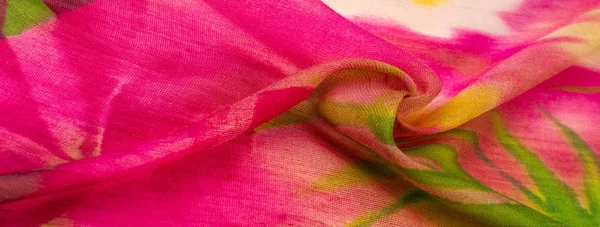 Textura, padrão, coleção, tecido de seda, rosa escuro Hollywood c — Fotografia de Stock