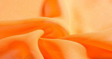 arka plan, desen, doku, Turuncu ipek kumaş parlak bir