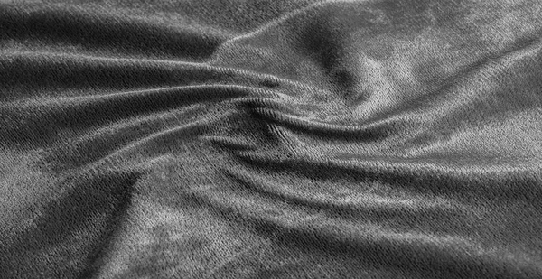 Picture. Texture, background. Velvet gray fabric,. Panne nap add