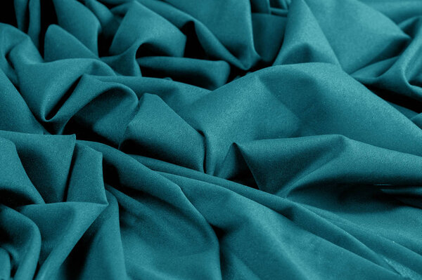 Textured, background, pattern, turquoise fabric. This is an unus