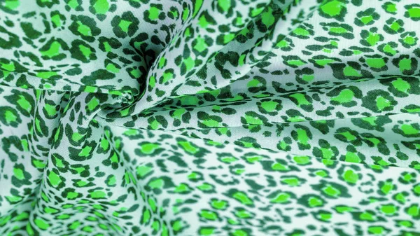 Textura, fundo, padrão, cartão postal, tecido de seda, lettu verde — Fotografia de Stock