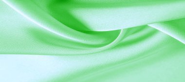 arka plan dokusu, desen. Yeşil zümrüt ipek kumaş. Bu wil