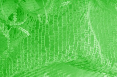 Doku, arka plan, desen. yeşil tül. Daha ağır w ile ince