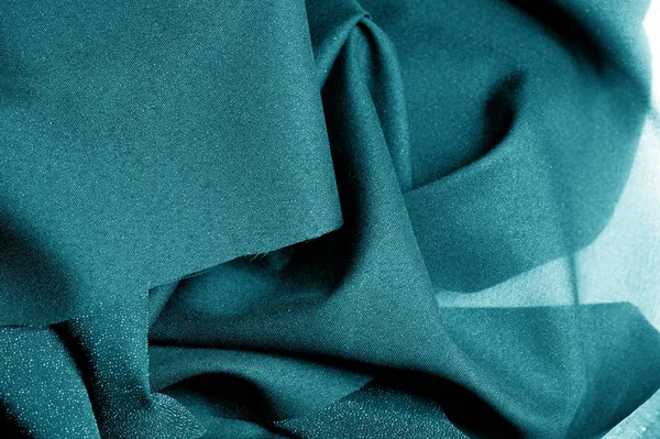 Textured, background, pattern, turquoise fabric. This is an unus