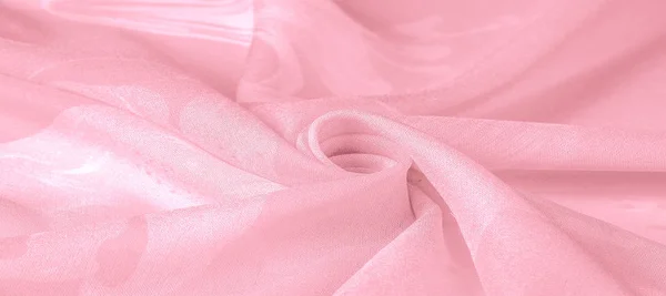 Texture, background, pattern, silk fabric, pink. Your projectors — Stock Photo, Image