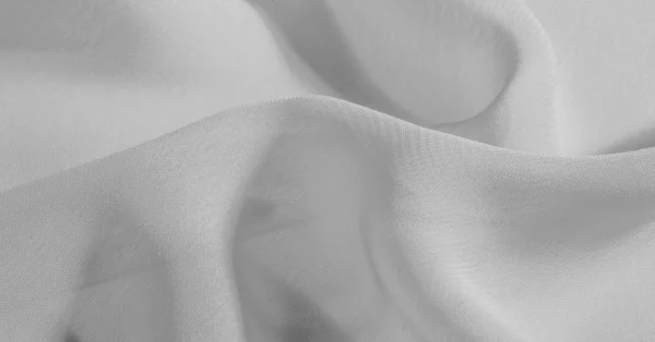 Achtergrond, patroon, textuur, behang, witte zijde stof heeft een — Stockfoto