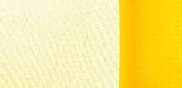 Wzór, tło, wzór, tekstura, żółta tkanina jedwabna. Tę — Zdjęcie stockowe