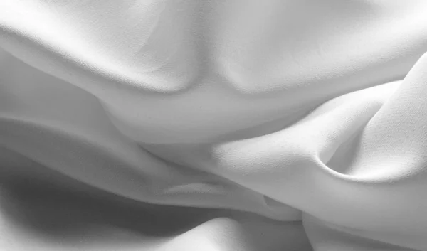 Kép. Textúra, háttér. Fehér szürke selyem szövet. Ez a Luxur — Stock Fotó