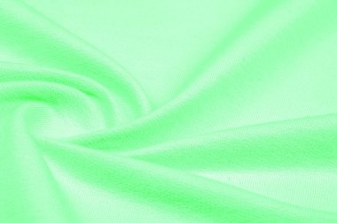 Doku, arka plan, desen. Örme kumaş Yeşil. yemyeşil çim