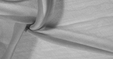 doku, arka plan, desen, gri siyah İpek Kumaş Bu çok l